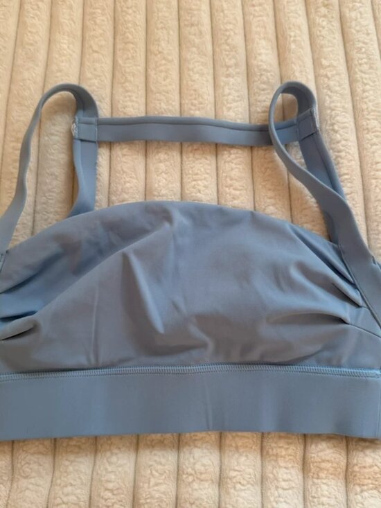 Other - Baby Blue Strappy Sports Bra